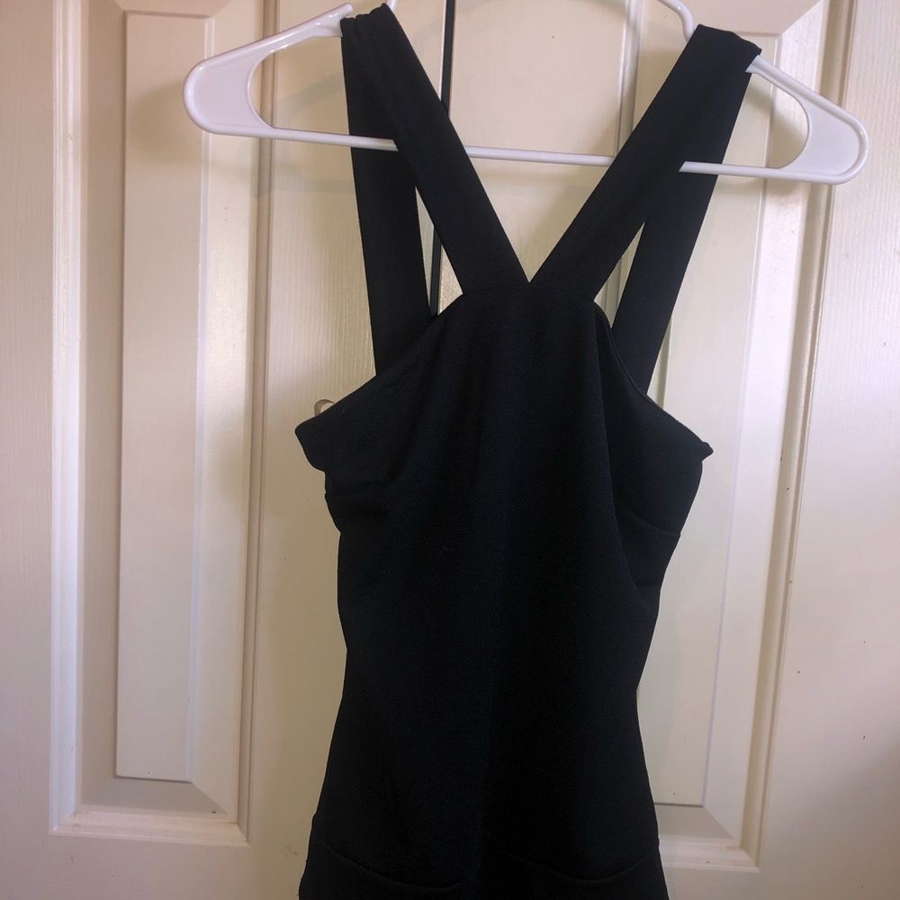 Cross body bodysuit